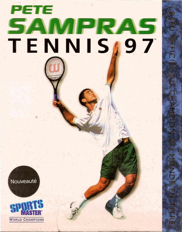 Pete Sampras Tennis 97 box art