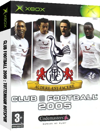 Club Football 2005 - Tottenham Hotspur — box-3D (EU)