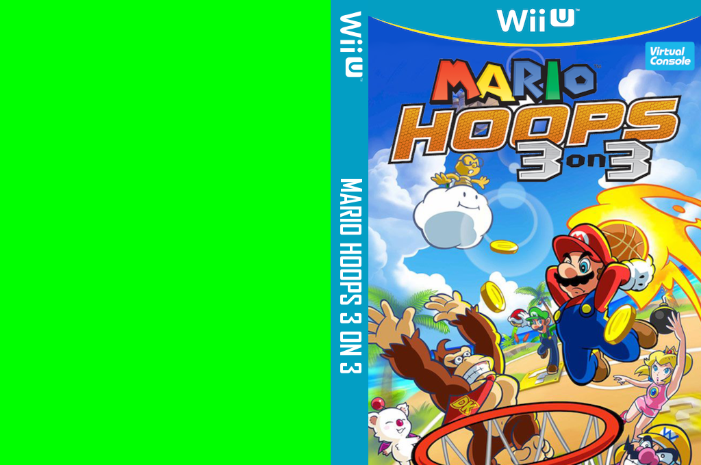 Mario Hoops 3-On-3 — box-texture (CUS)
