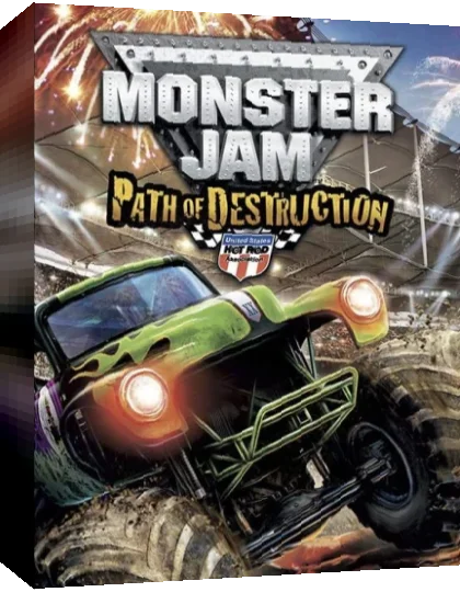 Monster Jam - Path of Destruction — box-3D (US)