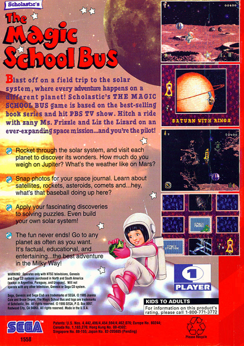 Scholastic's The Magic School Bus - Space Exploration Game — box-2D-back (US)