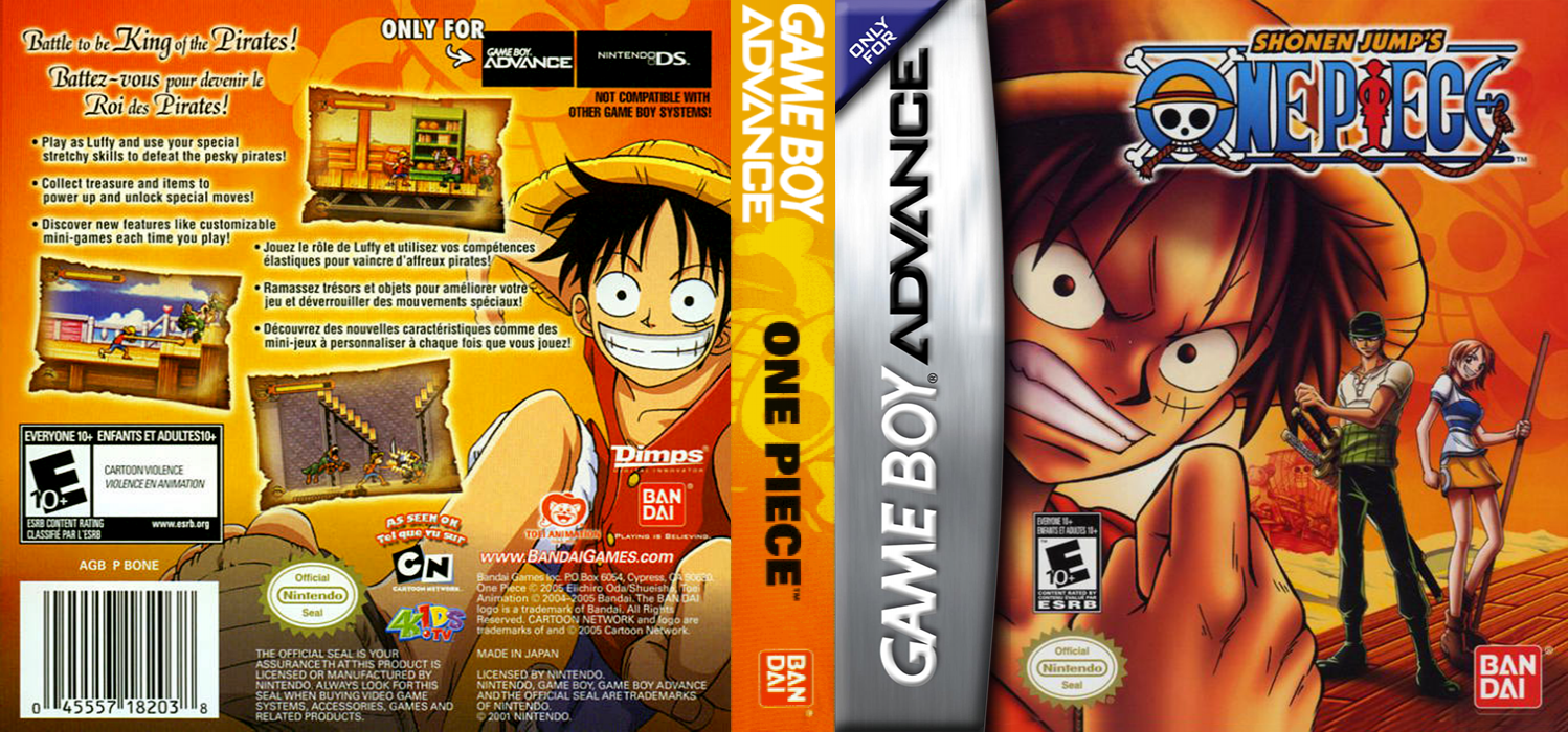 Shonen Jump's One Piece — box-texture (US)