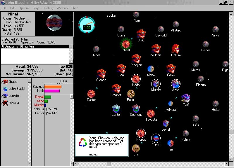 Spaceward Ho! IV — ss (WOR)