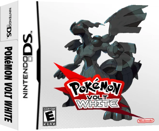 Pokémon Volt White — box-3D (US)