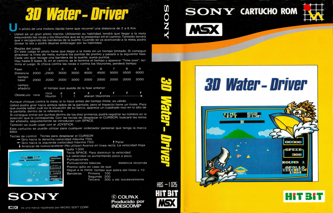 Water Driver — box-texture (EU)