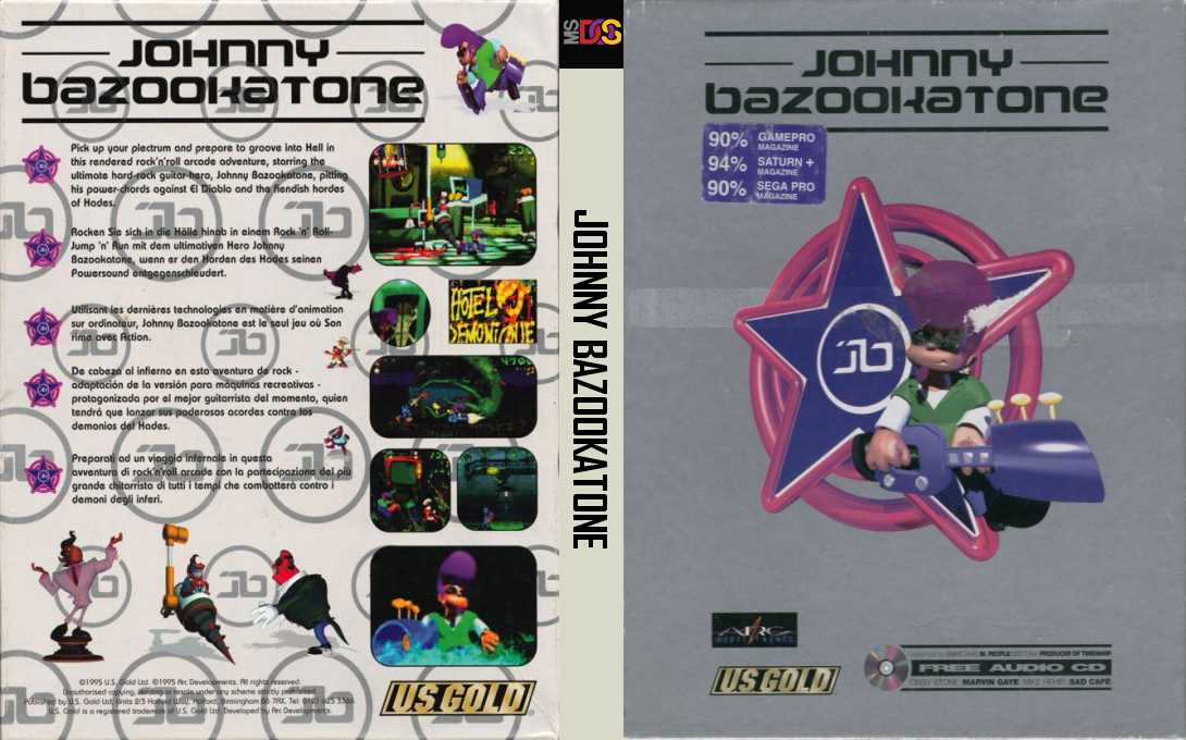 Johnny Bazookatone — box-texture (EU)