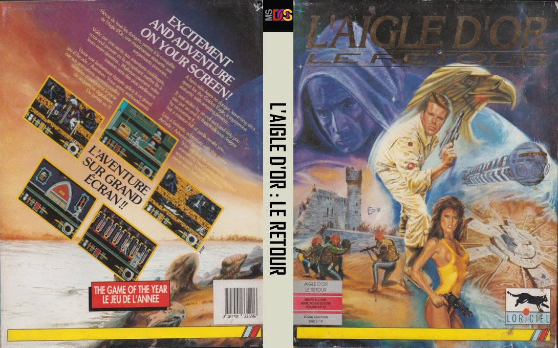 Golden Eagle — box-texture (FR)