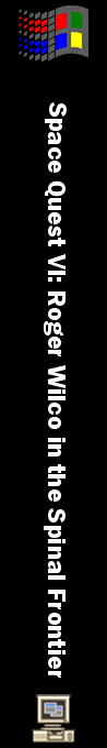 Space Quest 6: Roger Wilco in the Spinal Frontier — box-2D-side (WOR)