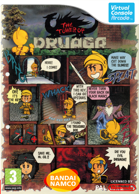 Tower of Druaga, The — box-2D (FR)