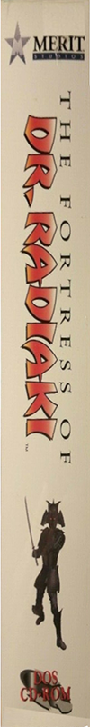 Fortress Of Dr. Radiaki, The — box-2D-side (US)