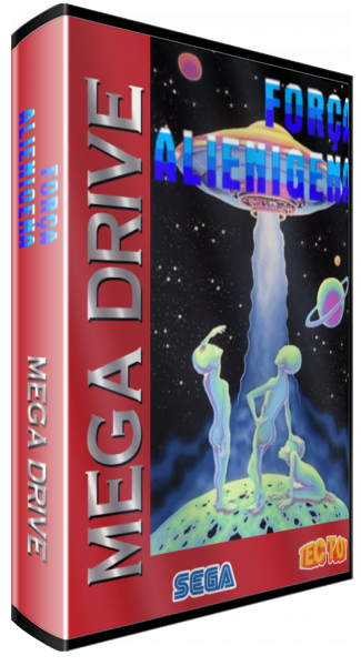 Forca Alienigena — box-3D (BR)