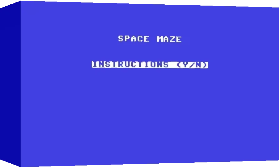 Space Maze — box-3D (WOR)