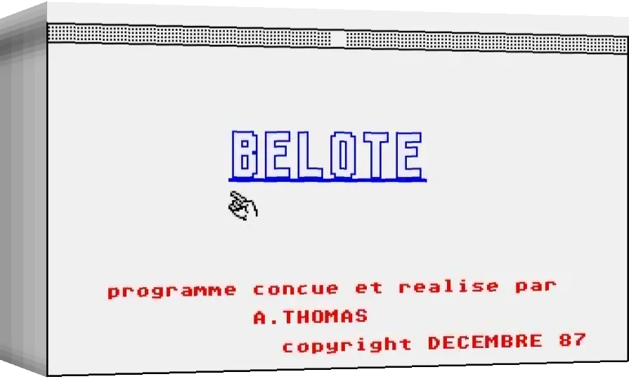Belote — box-3D (WOR)