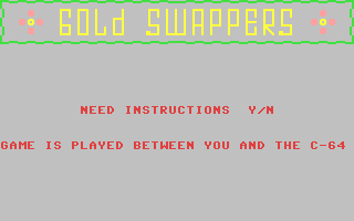 Gold Swappers — sstitle (WOR)