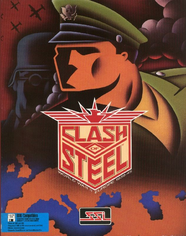 Clash Of Steel - World War 2 - Europe 1939-45 box art