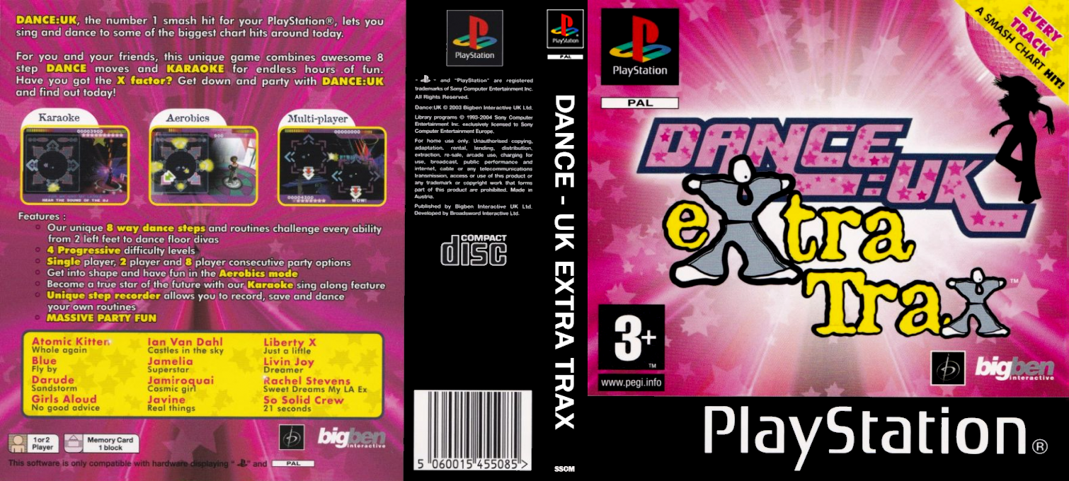 Dance - Uk Extra Trax — box-texture (EU)