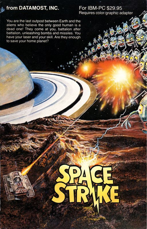 Space Strike box art