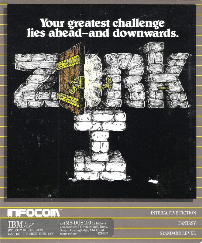 Zork 1 - The Great Underground Empire box art