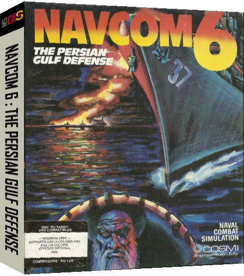 Navcom 6 The Persian Gulf Defense — box-3D (US)