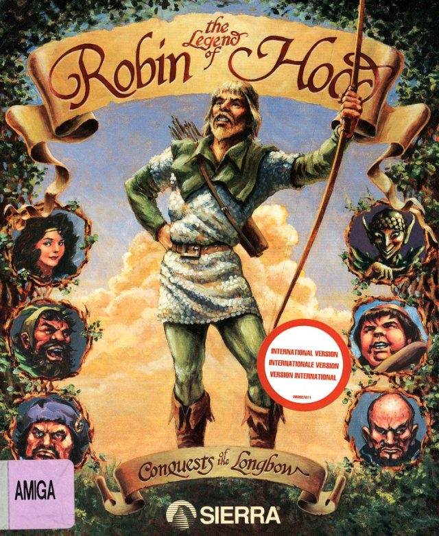 Legend of Robin Hood, The - Conquests of the Longbow box art