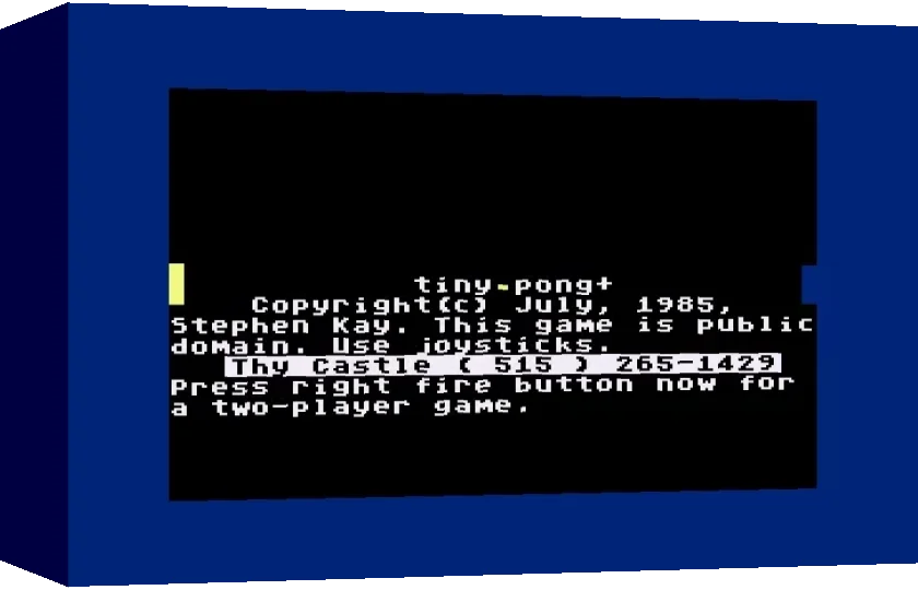 Tiny Pong+ — box-3D (WOR)