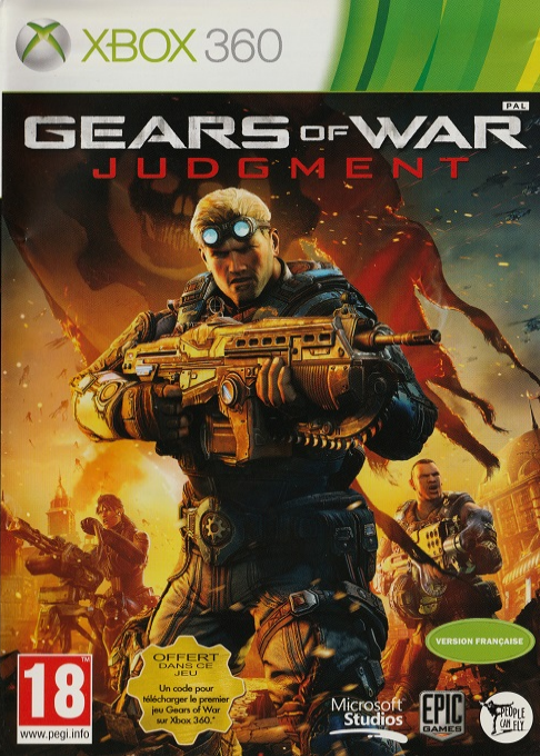 Gears of War - Judgment — box-2D (FR)