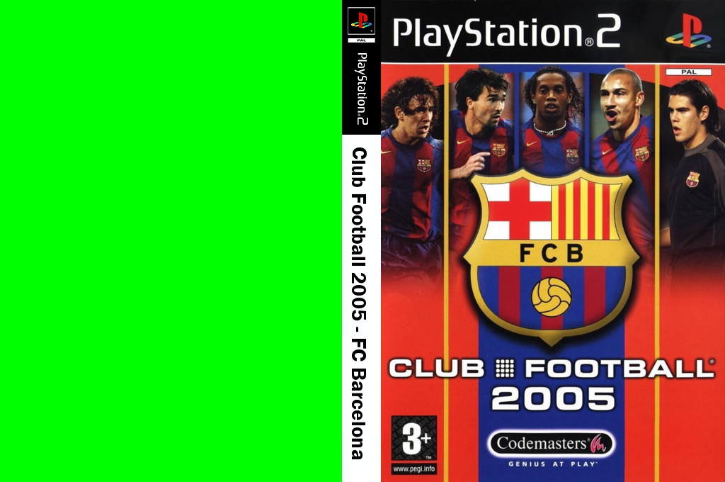 Club Football 2005 - FC Barcelona — box-texture (EU)