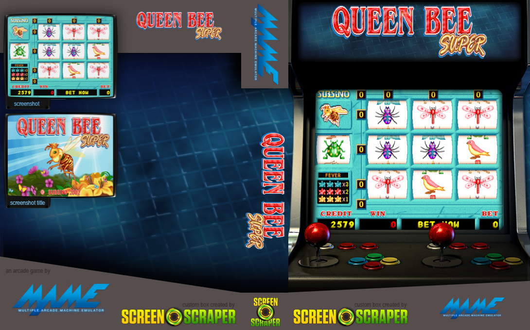 Super Queen Bee — box-texture (SS)