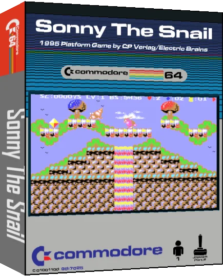 Sonny the Snail — box-3D (CUS)