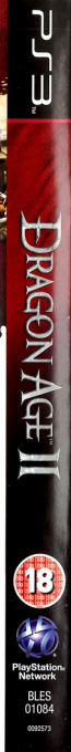 Dragon Age II — box-2D-side (EU)