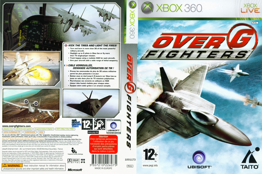 Over G Fighters — box-texture (EU)