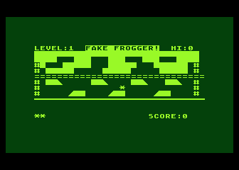 Fake Frogger! — ss (WOR)