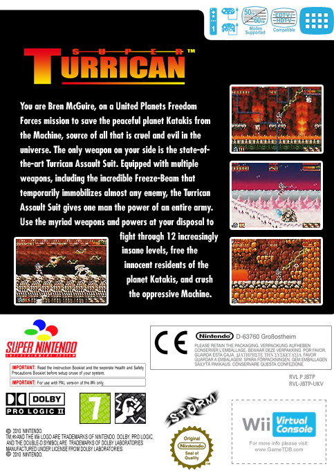 Super Turrican — box-2D-back (EU)