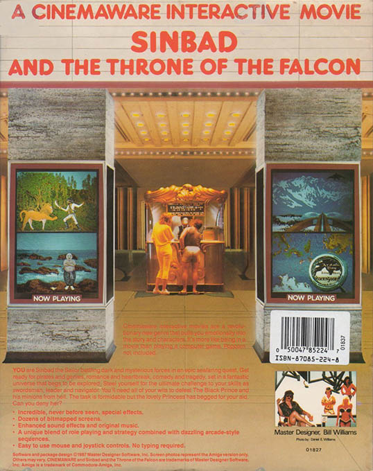 Sinbad and the Throne of the Falcon — box-2D-back (US)