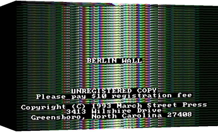 Berlin Wall — box-3D (WOR)