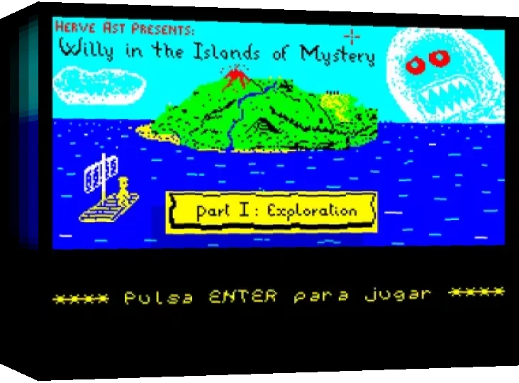 Willy In The Islands Of Mystery - Part 1 - Exploration — box-3D (WOR)