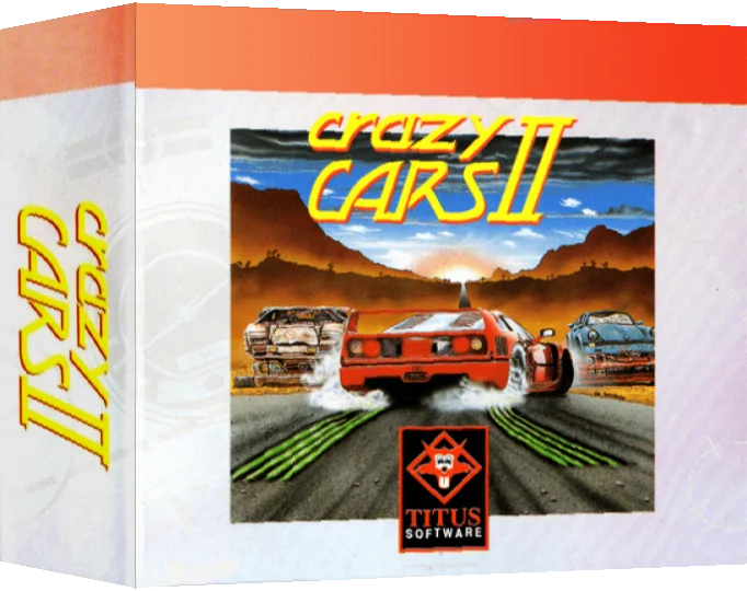 Crazy Cars 2 — box-3D (EU)