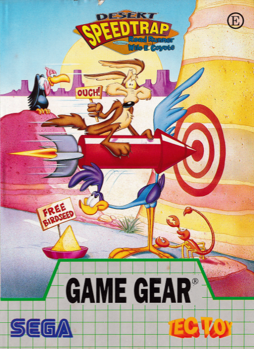 Desert Speedtrap Starring Road Runner And Wile E. Coyote — box-2D (BR)