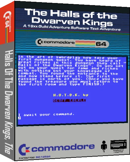 The Halls of the Dwarven Kings — box-3D (CUS)