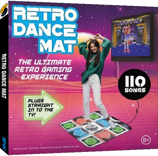 Retro Dance Mat — box-3D (WOR)