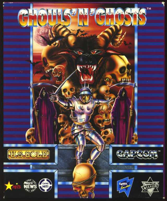 Ghouls 'n' Ghosts box art