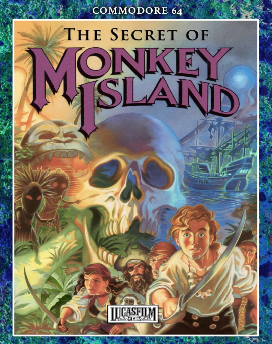 Secret Of Monkey Island, The box art