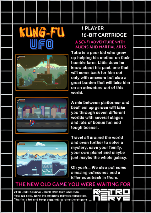 Kung-Fu UFO — box-2D-back (WOR)