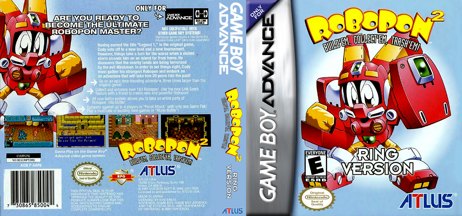 Robot Poncots 2 - Ring Version — box-texture (US)