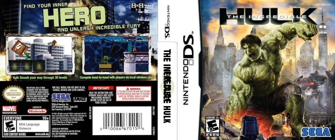 Incredible Hulk, The — box-texture (US)