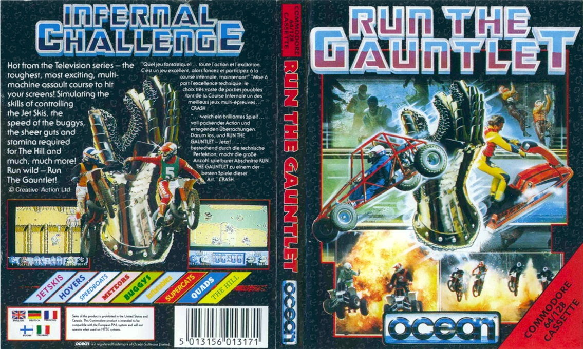 Run The Gauntlet — box-texture (EU)
