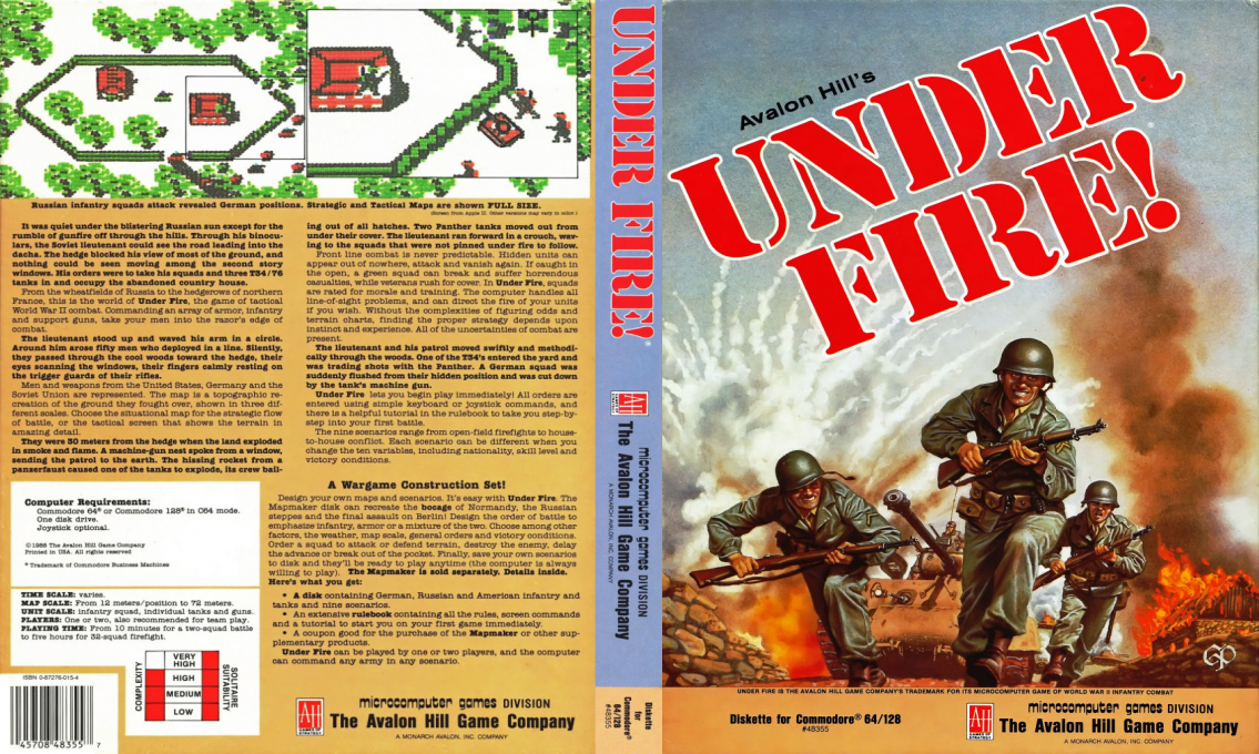 Under Fire! — box-texture (US)
