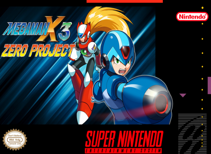 Mega Man X3 : Zero Project box art