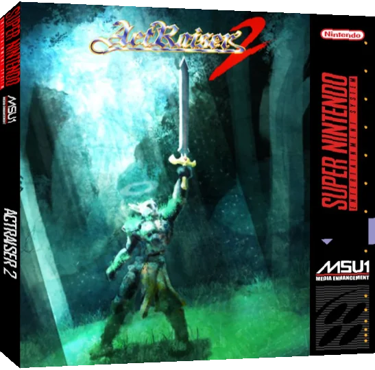 Actraiser 2 — box-3D (US)