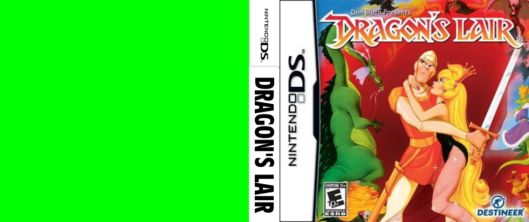 Don Bluth Presents - Dragon's Lair — box-texture (US)